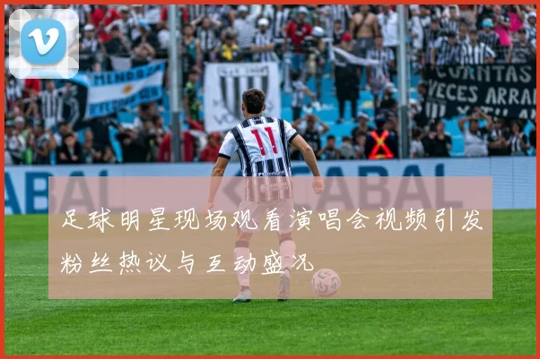 足球明星现场观看演唱会视频引发粉丝热议与互动盛况