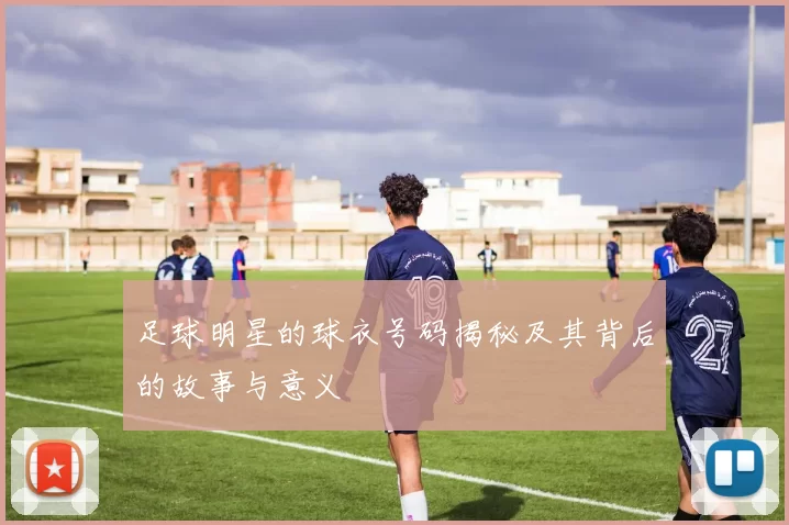 足球明星的球衣号码揭秘及其背后的故事与意义
