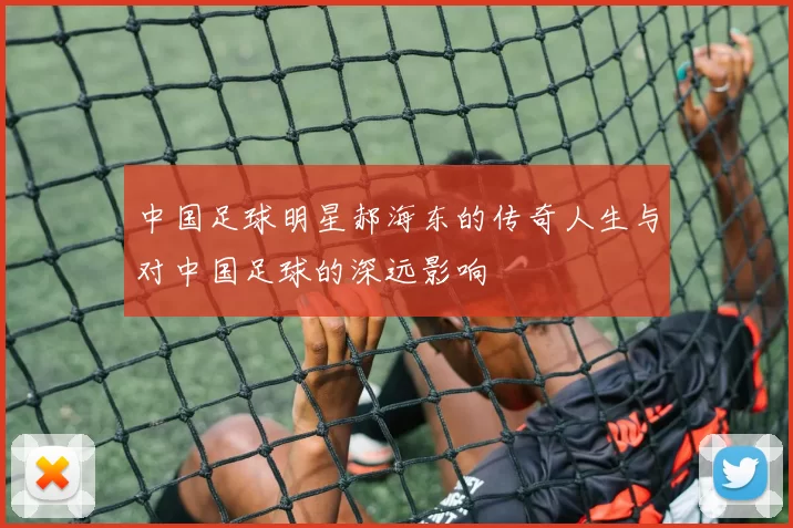 中国足球明星郝海东的传奇人生与对中国足球的深远影响