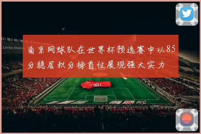南京网球队在世界杯预选赛中以85分稳居积分榜首位展现强大实力